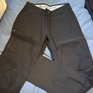 Sierra Designs Women's Black Straight Leg Pants